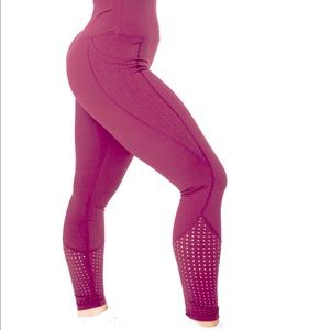 Empowered V4 PLUM w/ Lazer Cut Outs- Medium